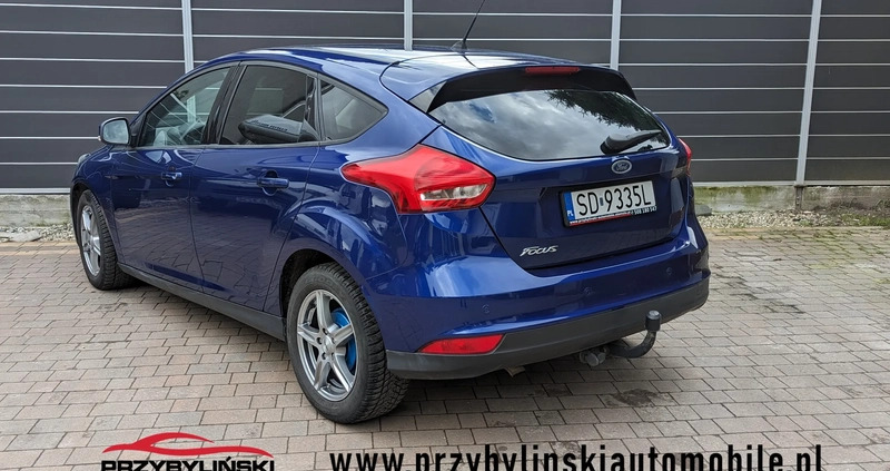 Ford Focus cena 35999 przebieg: 196000, rok produkcji 2015 z Bukowno małe 301